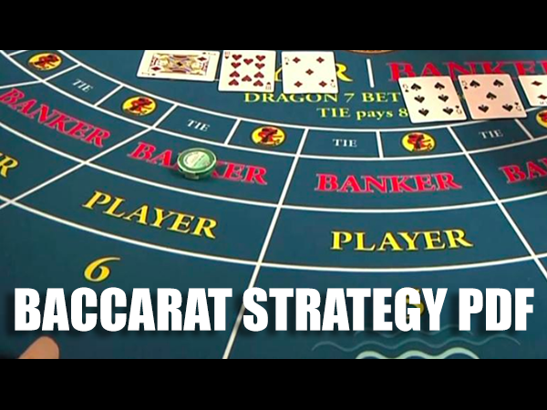 Baccarat Strategy PDF